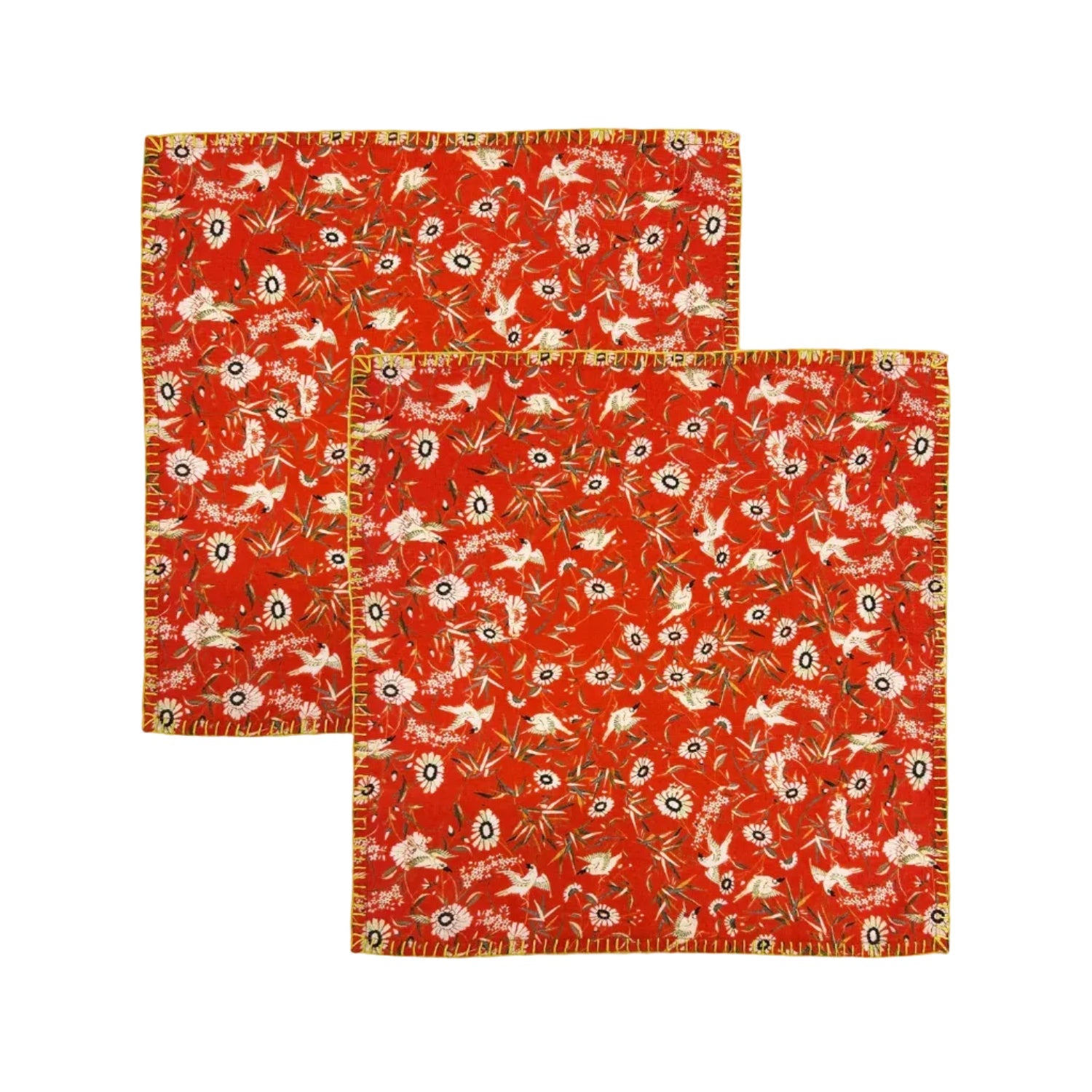 Bird of Blessing Napkins | Set of Two