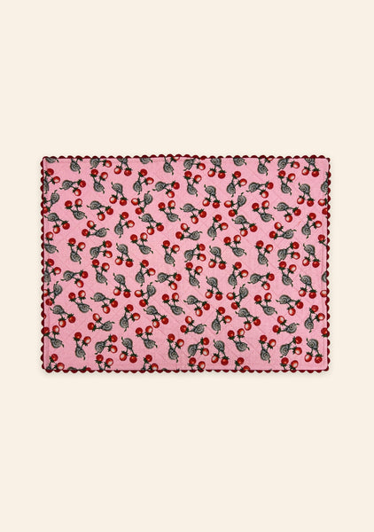 Berry Snail Candy Placemat | Set of Two