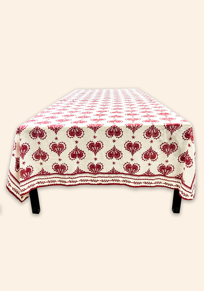 Heart Tablecloth