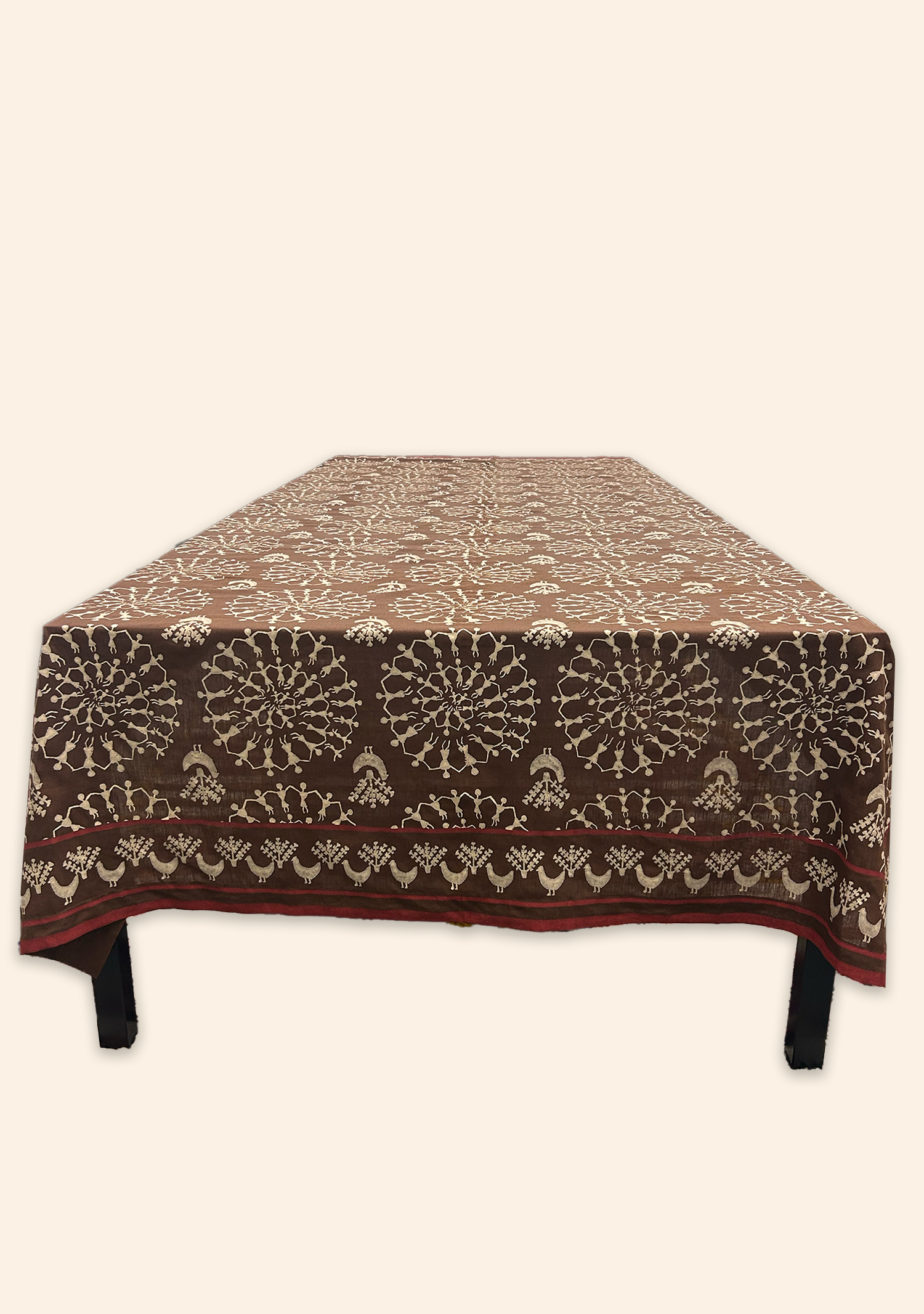 Community Tablecloth Brown