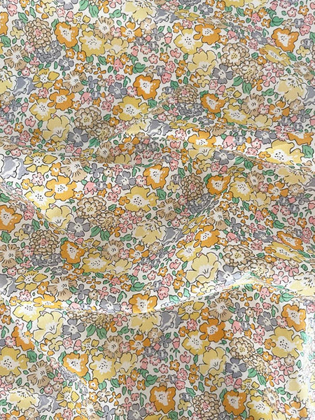 Pillowcase made with Liberty Fabric MICHELLE MUSTARD - Coco & Wolf