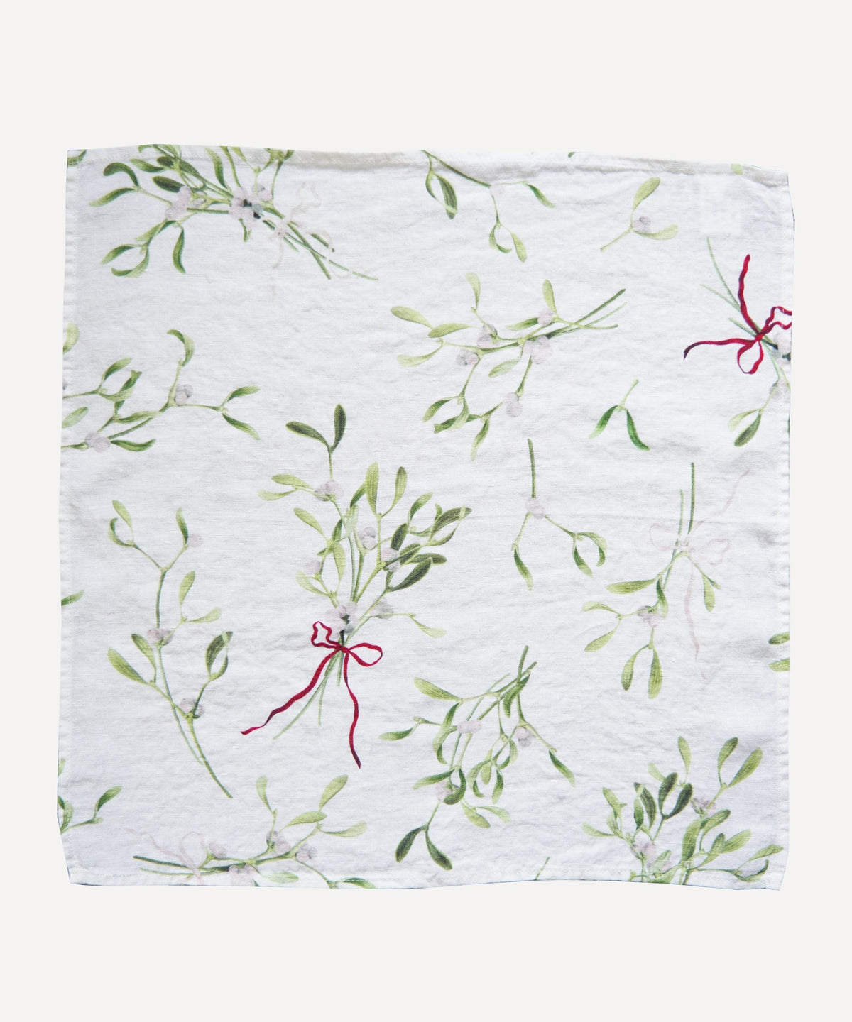 Mistletoe Linen Napkin