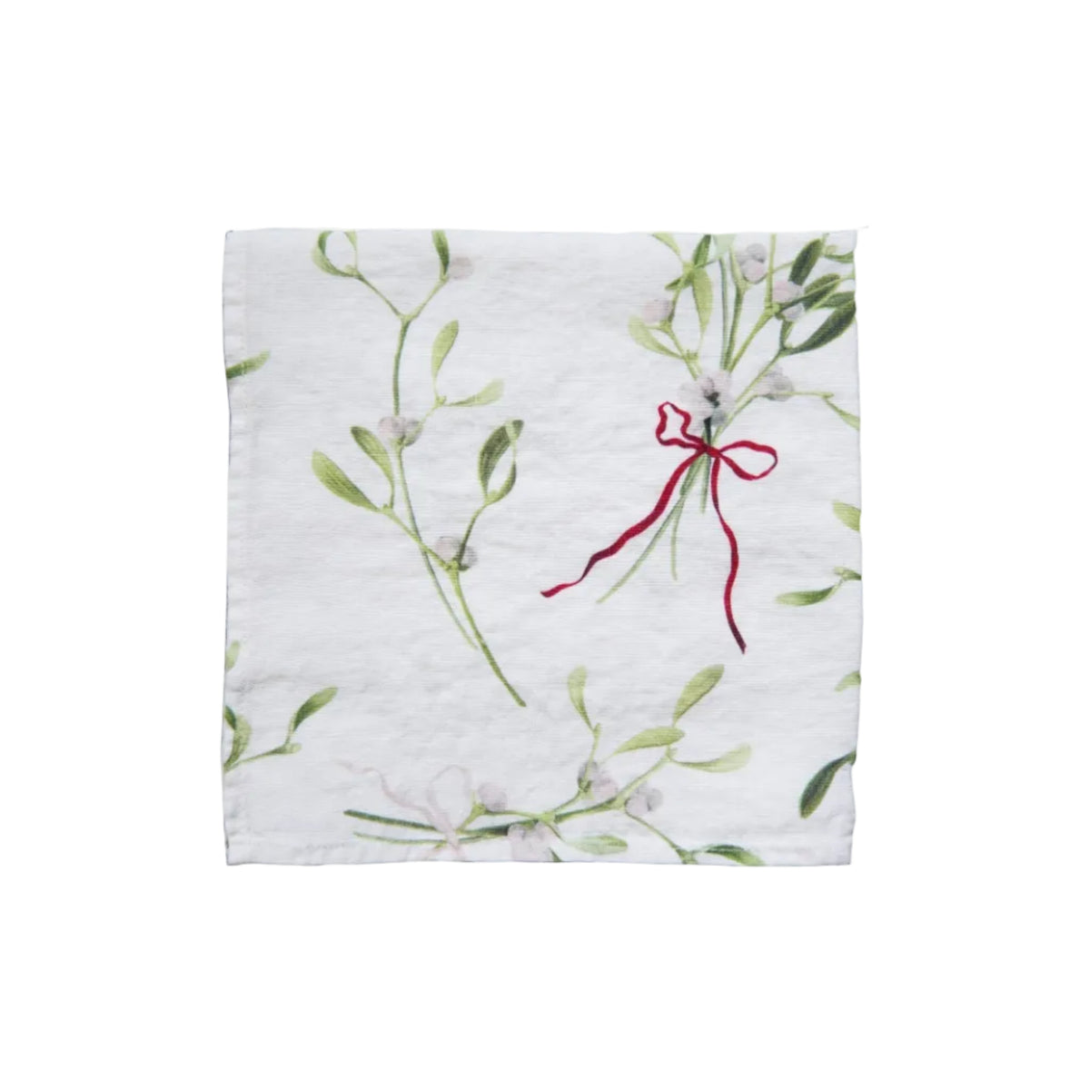 Mistletoe Linen Napkin