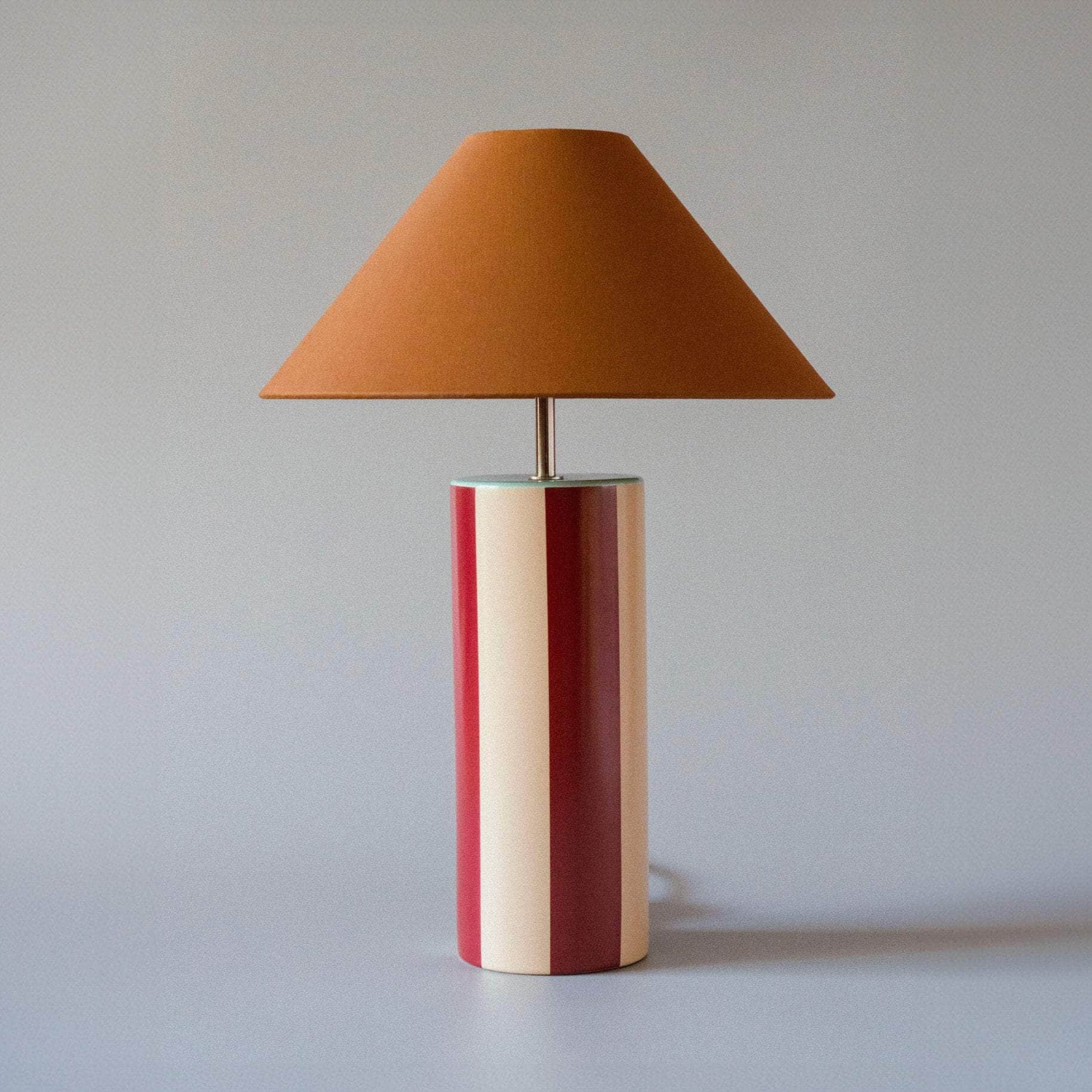 Ombrellina Oxblood & Cognac Table Lamp