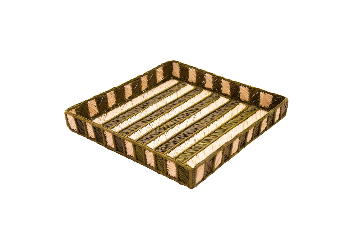 Rayas Square Tray