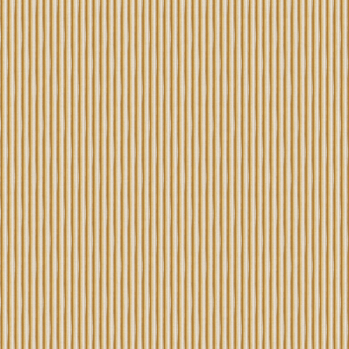 Modern Ticking Fabric -  Saffron