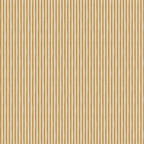 Modern Ticking Fabric -  Saffron