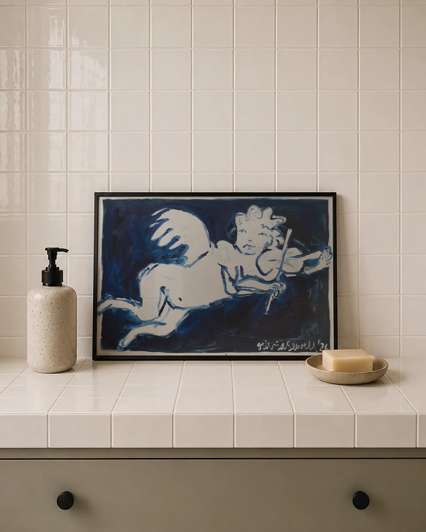 The Cherub Print