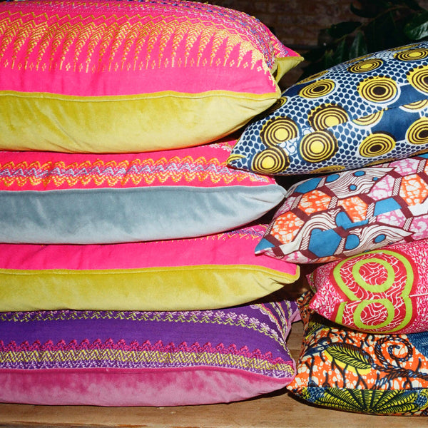 Acheik Fuchsia Cushion