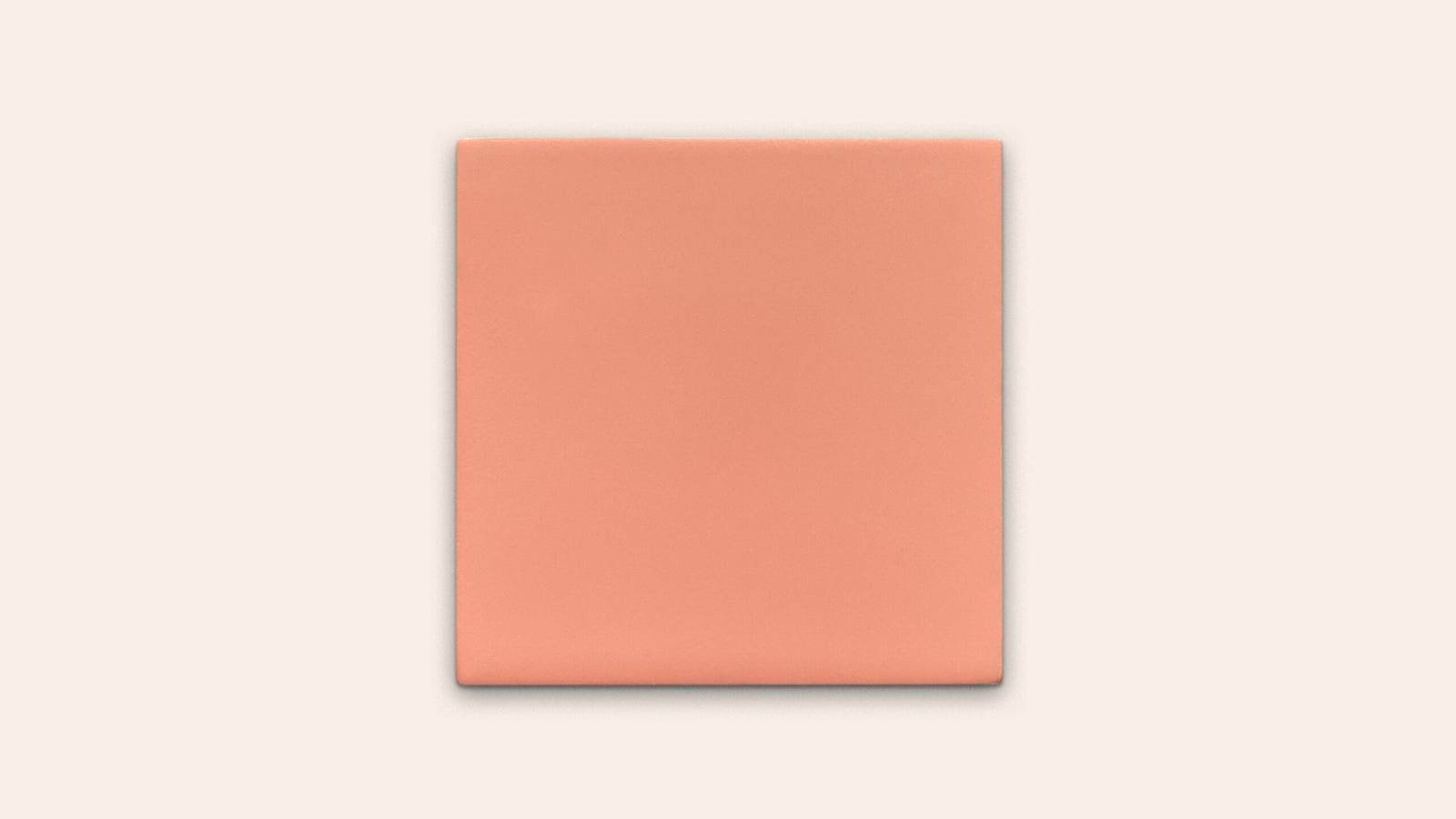 Lacquer Chip Sample, Terracotta