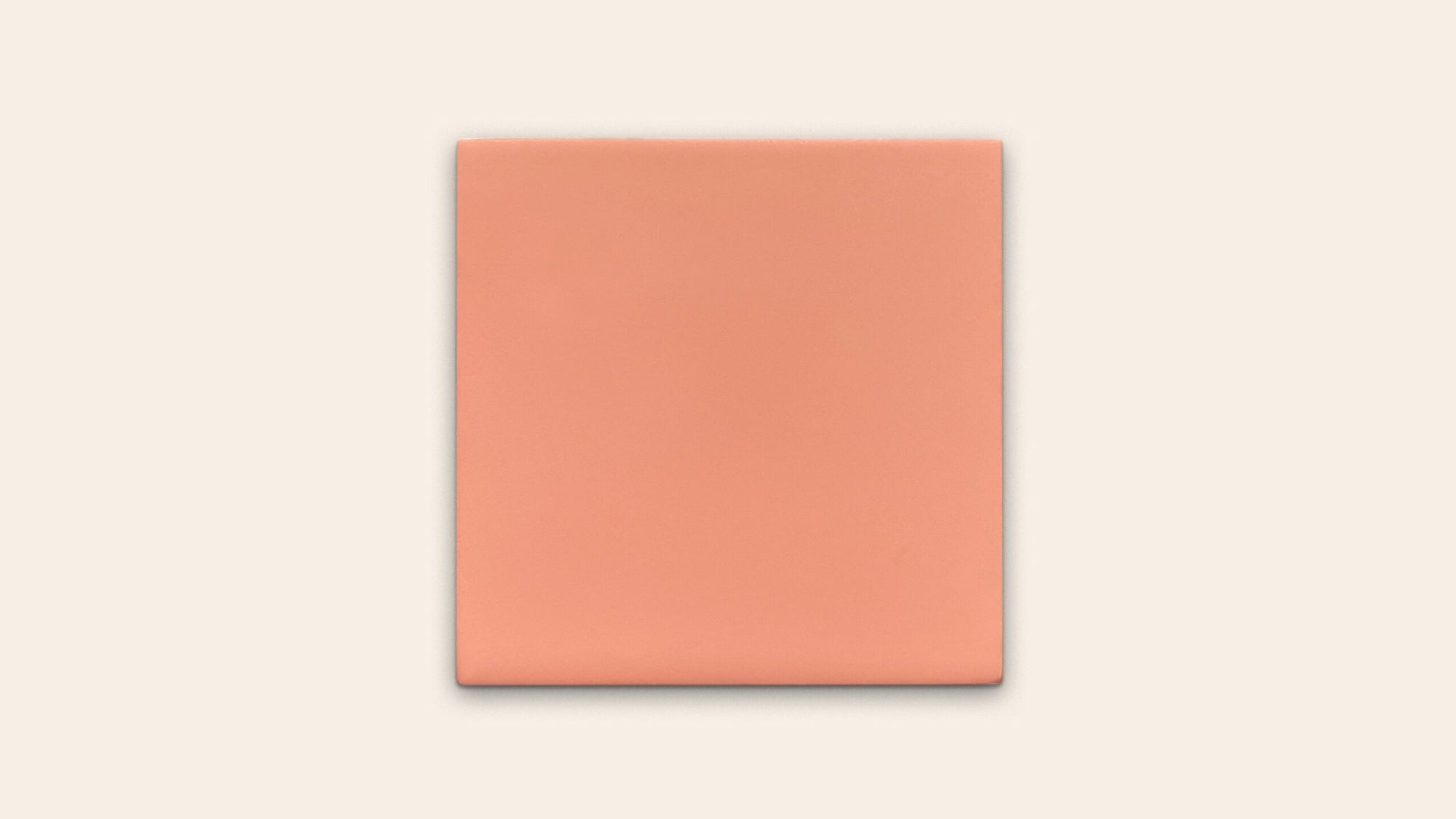 Lacquer Chip Sample, Terracotta