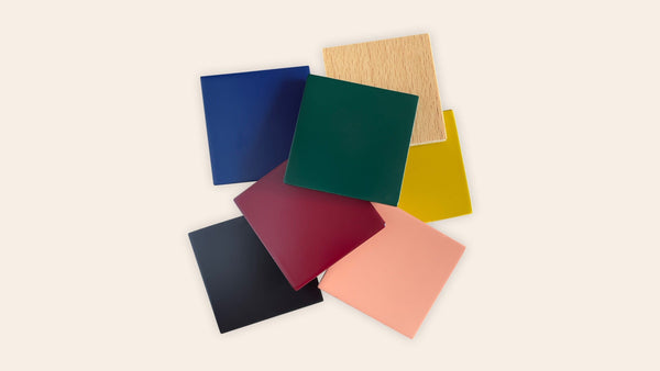 Lacquer Chip Sample, Terracotta