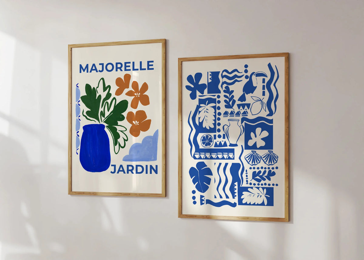 Majorelle Jardin' Print