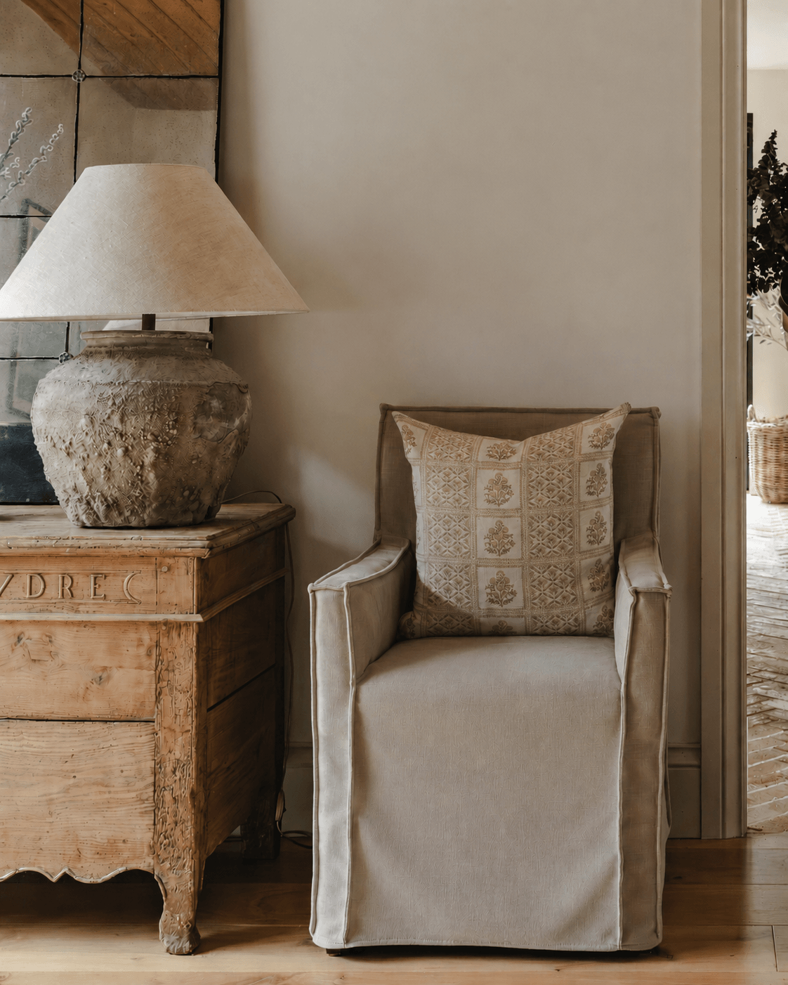 The Margot Meadow Floral Cushion