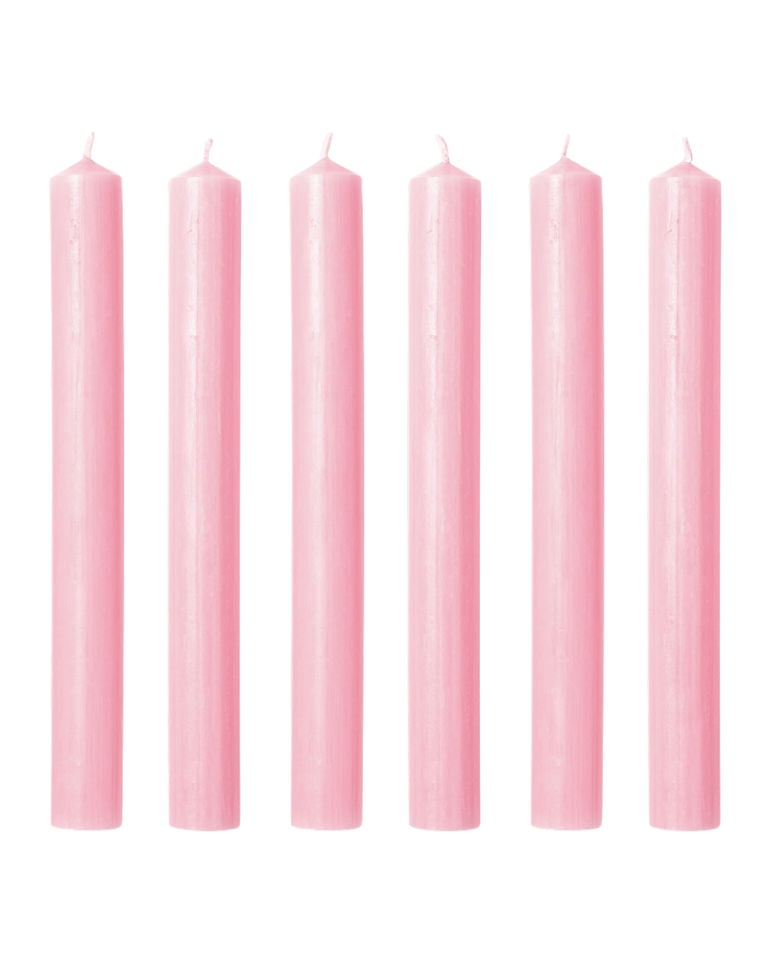 Marguerite Pink Dinner Candles