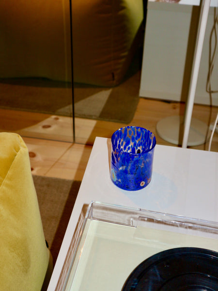Murano Glass Tumbler, Blue