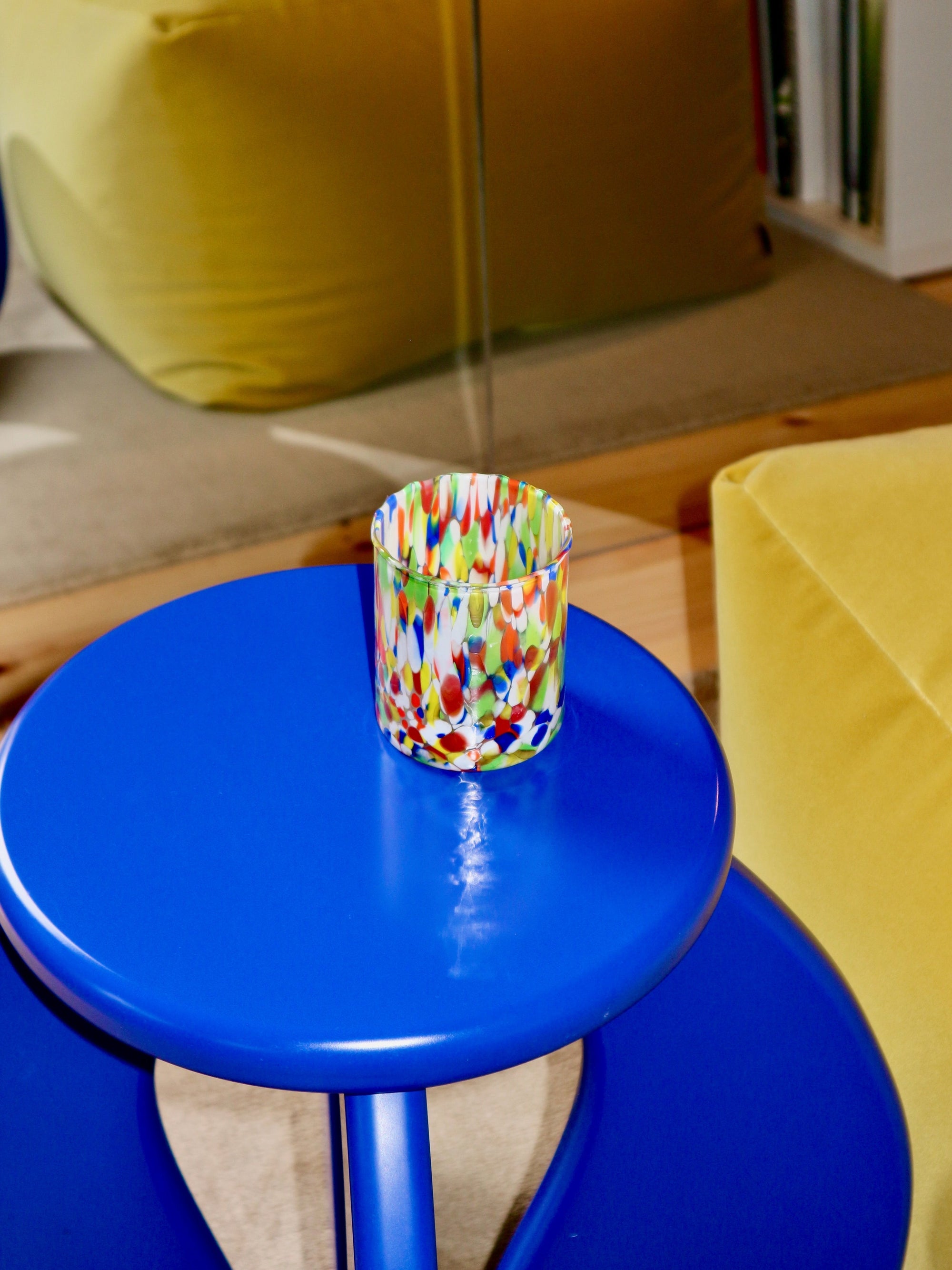 Murano Glass Tumbler, Multicolour