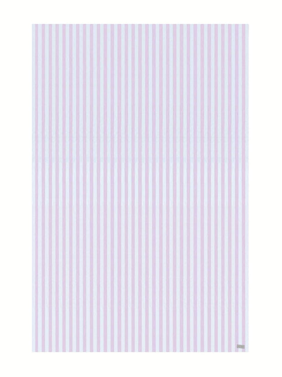 Load image into Gallery viewer, Pink and White Marshmallow Stripe Tablecloth
