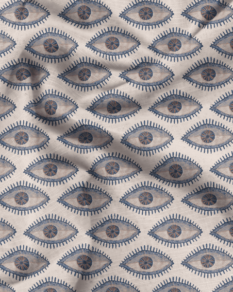Mati-BlueBeige-Fabric