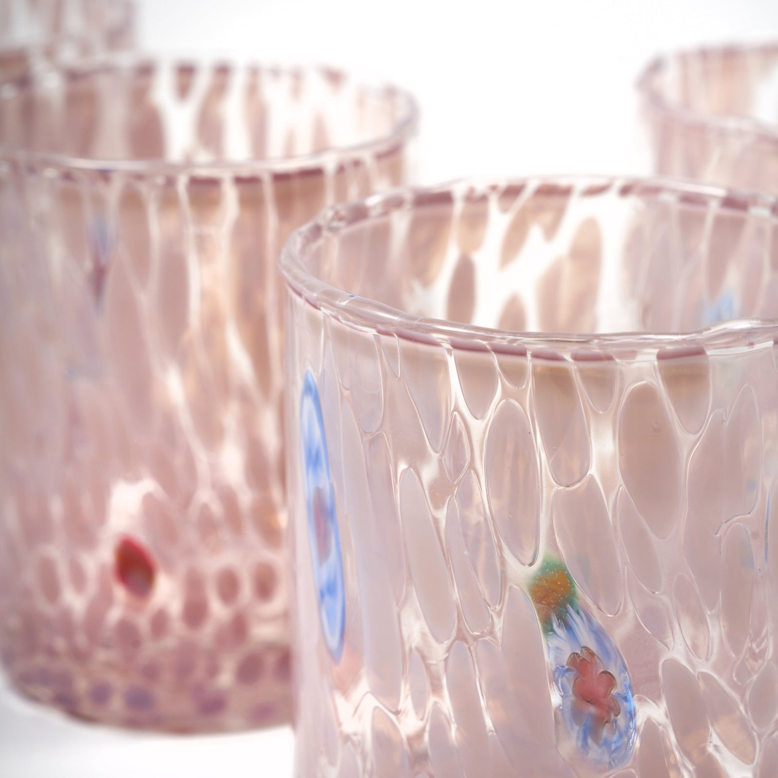 Hand-Blown Murano Glass Tumbler