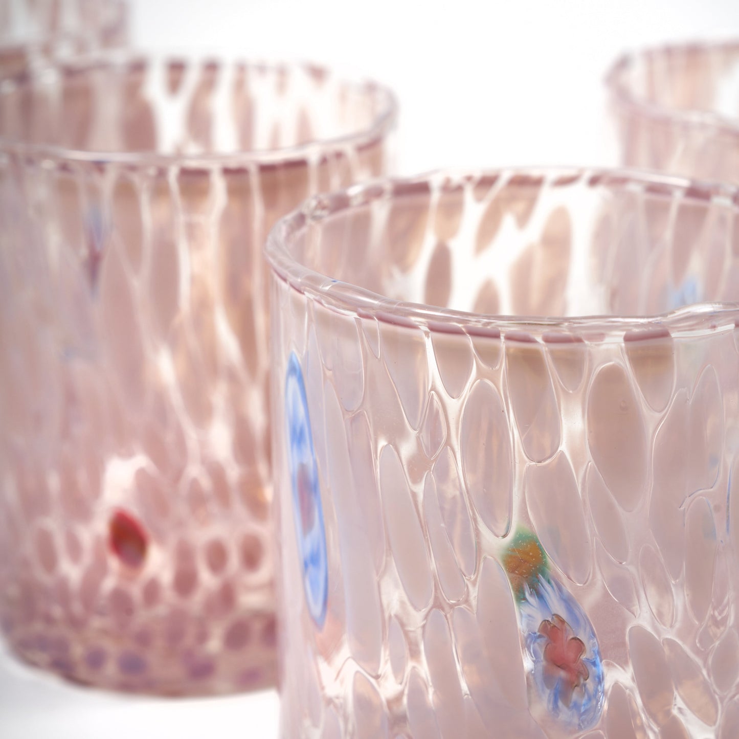 Hand-Blown Murano Glass Tumbler