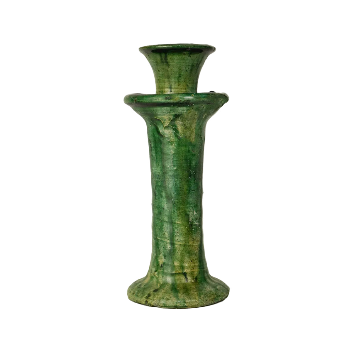 Vintage Tamegroute Candlestick Holder