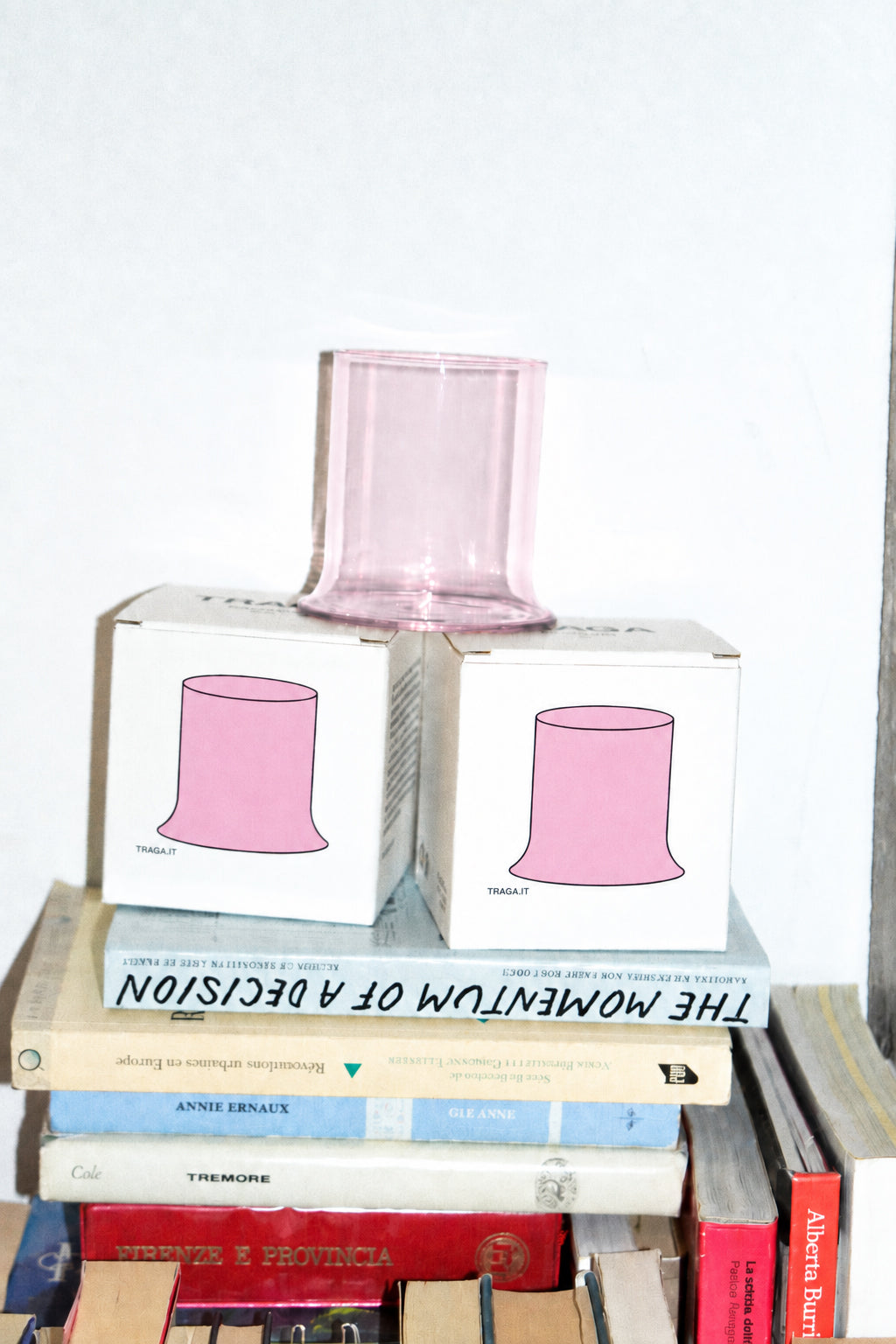 Melt Glass - Pink TRAGA