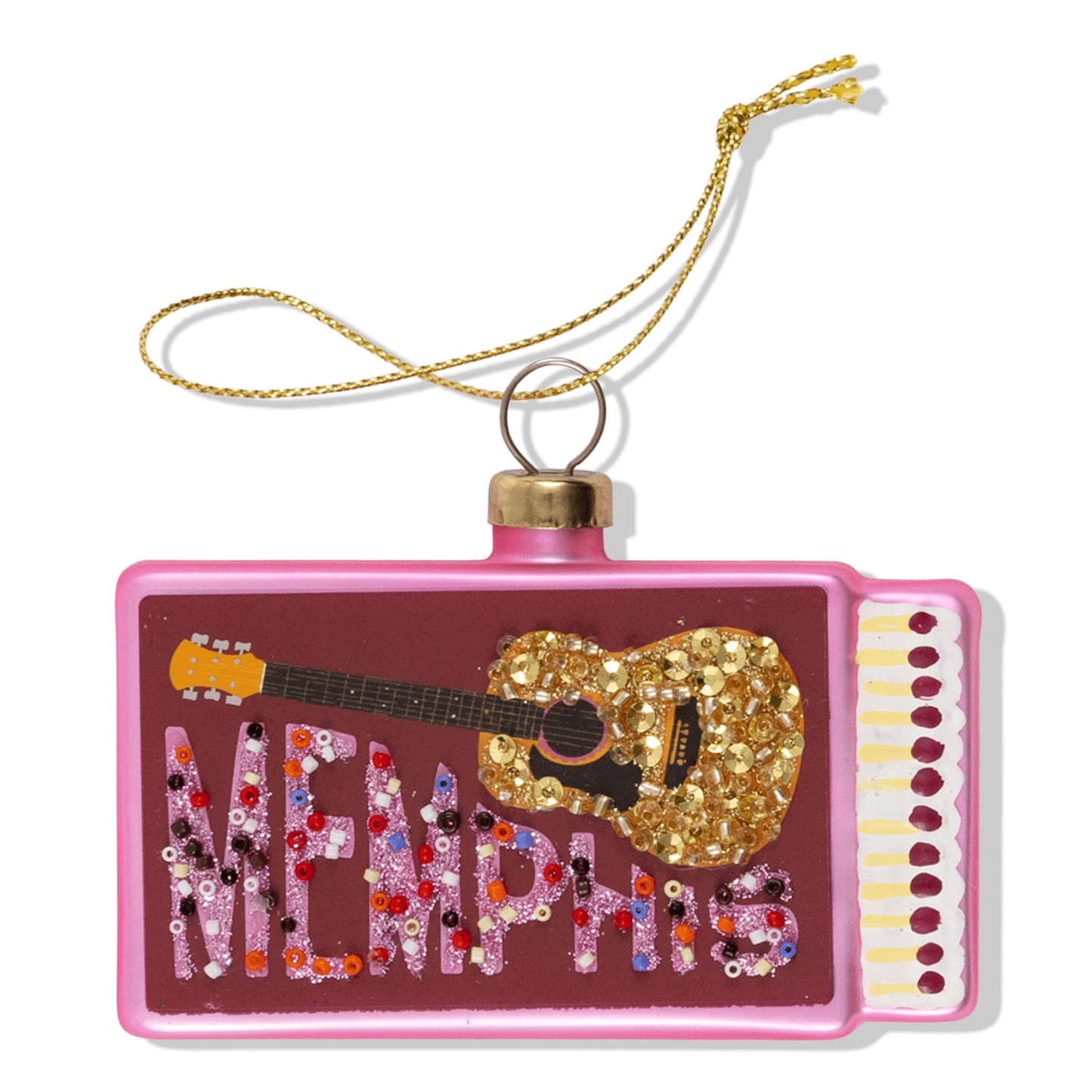 Matchbook Ornament - Memphis - Furbish Studio