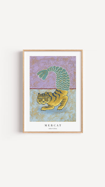 Mercat - Ocean-inspired Wall Art Print