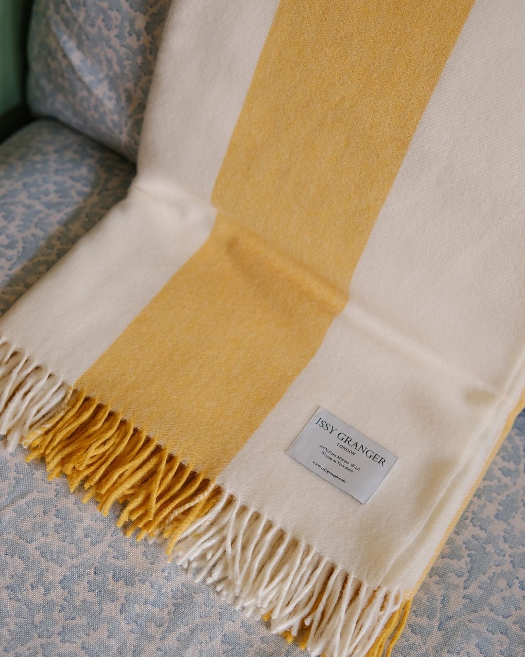 The Keats Merino Lambswool Throw
