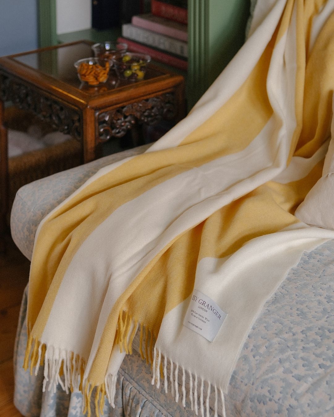 The Keats Merino Lambswool Throw