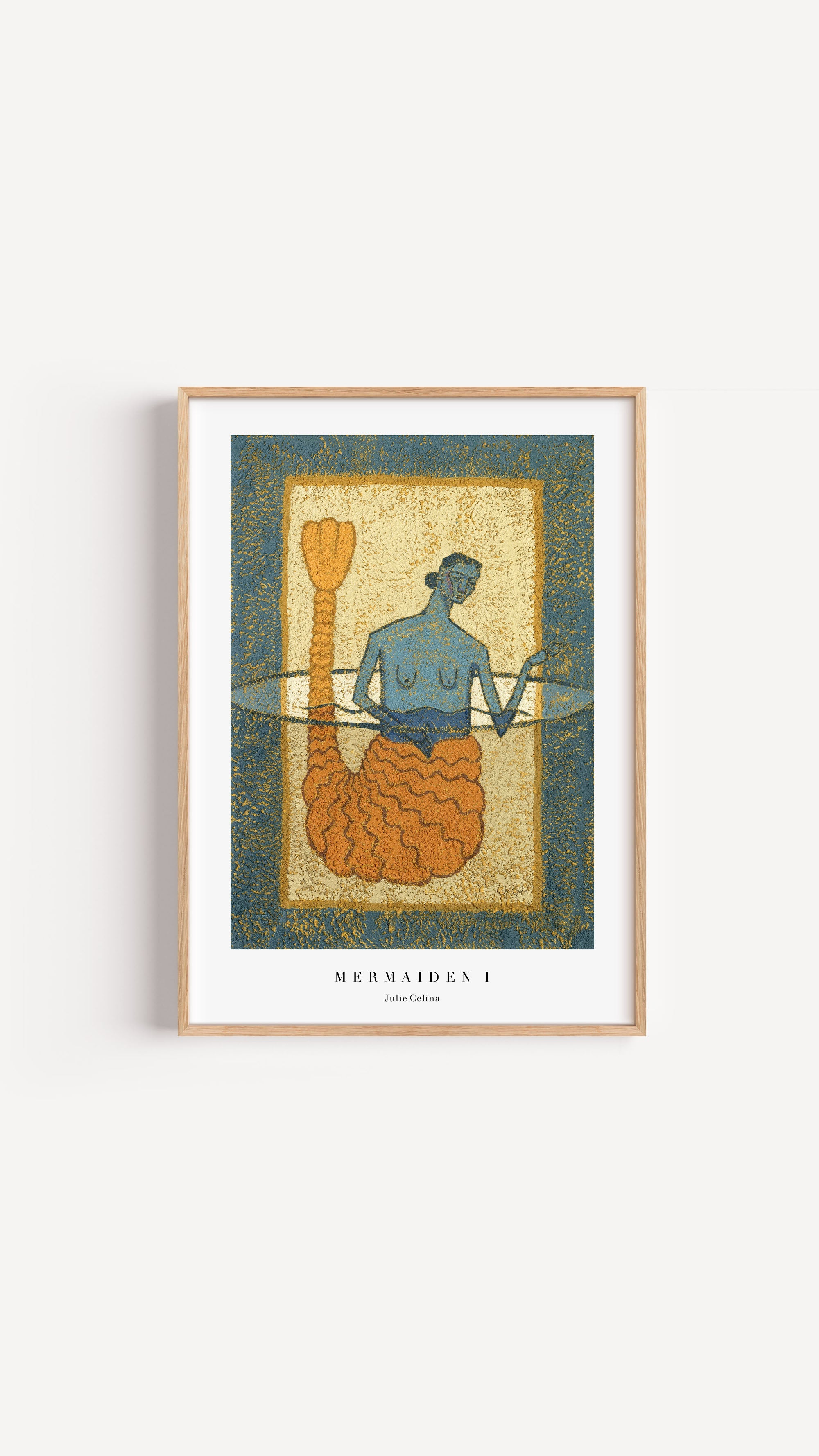 Mermaiden I – Mermaid Wall Art Print