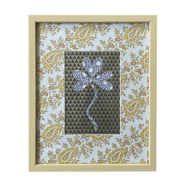 Floral Form iii Original Collage Artwork