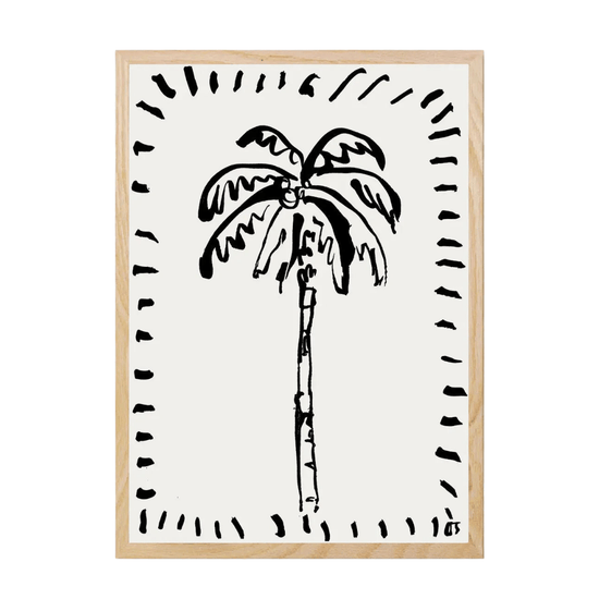 The Coconut Palm Print