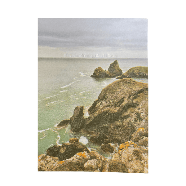 Limited Edition Risograph - Kynance Cove