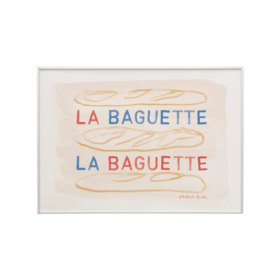 La Baguette Art Print