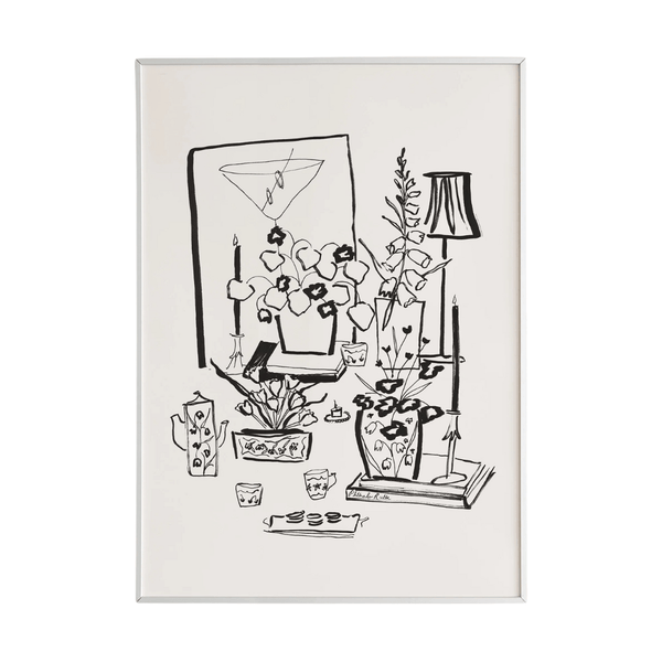 Tea First Art Print