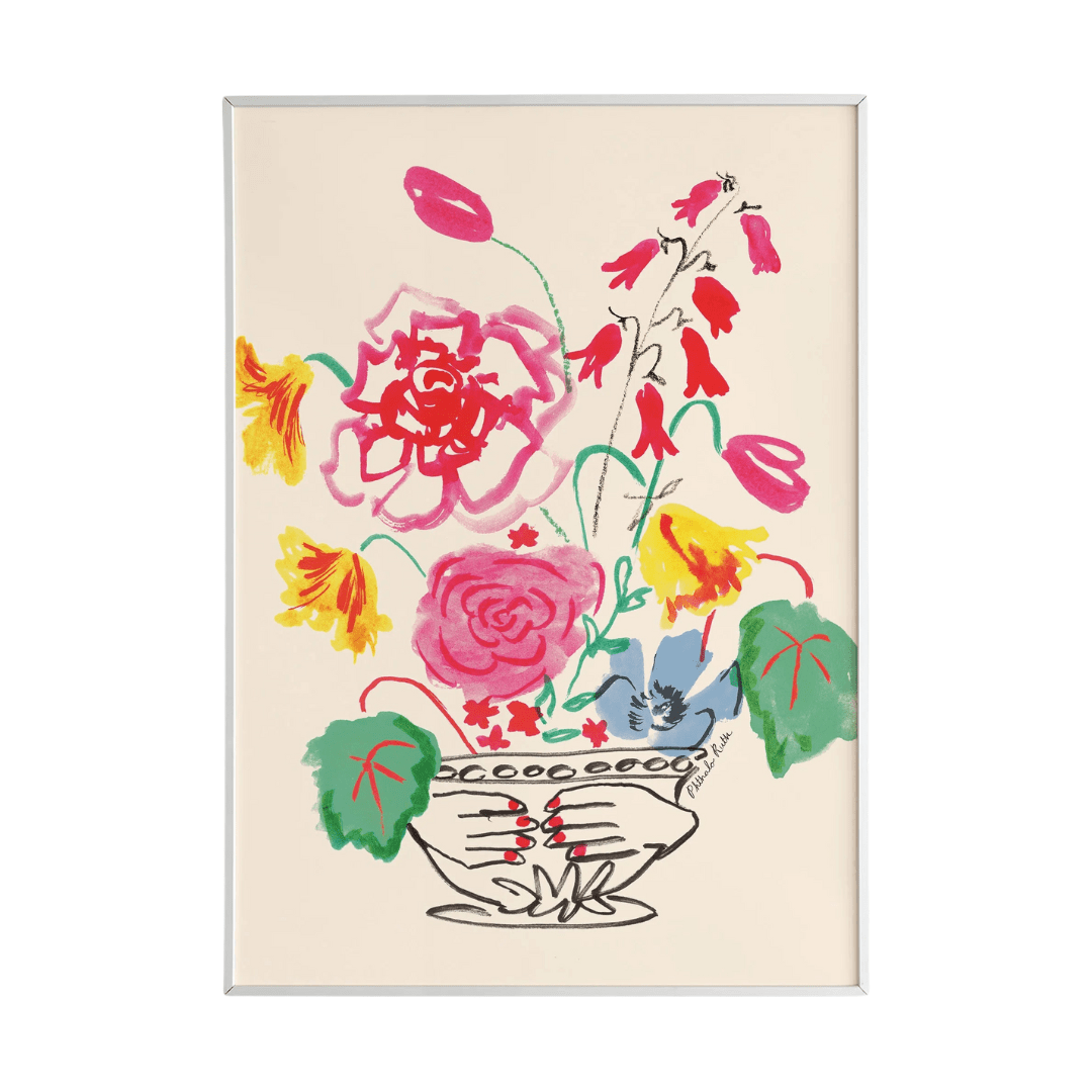 "Blooming Hands" Art Print