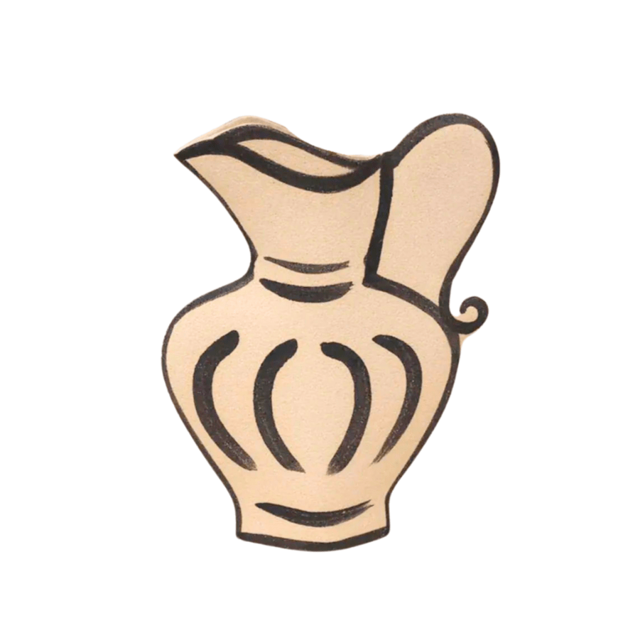 [LARGE] ‘Greek Pitcher N°3’ Ceramic Vase