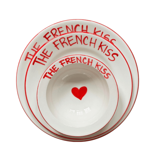 The French Kiss large plate