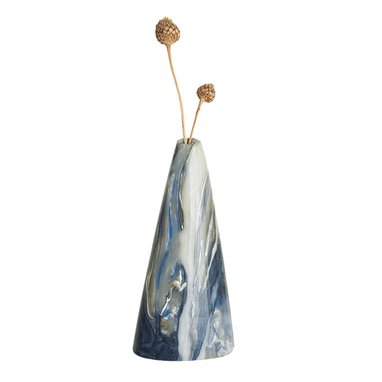 Recycled Plastic Bud Vase Peaks Winter