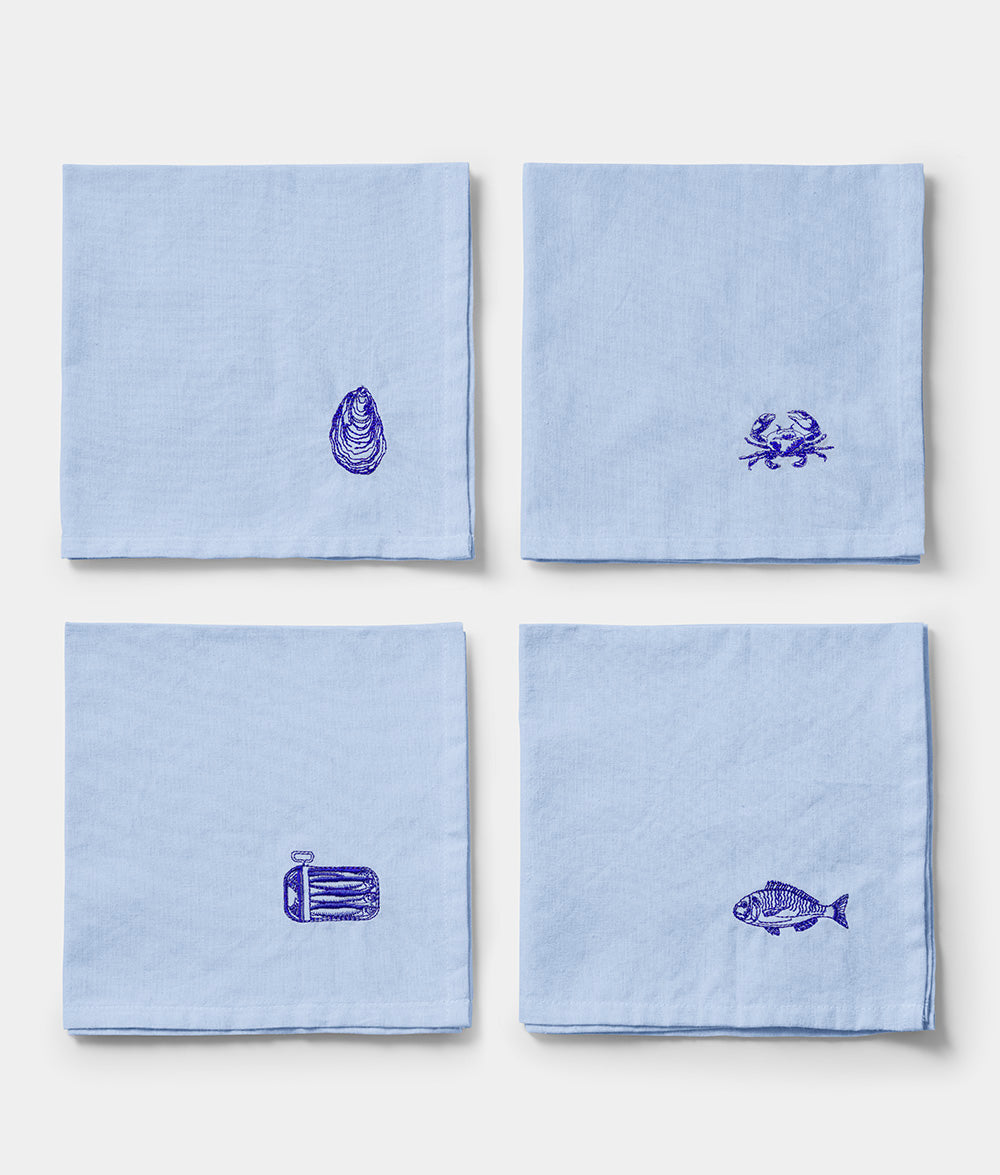 Napkin 4 pcs Josefin La Mer