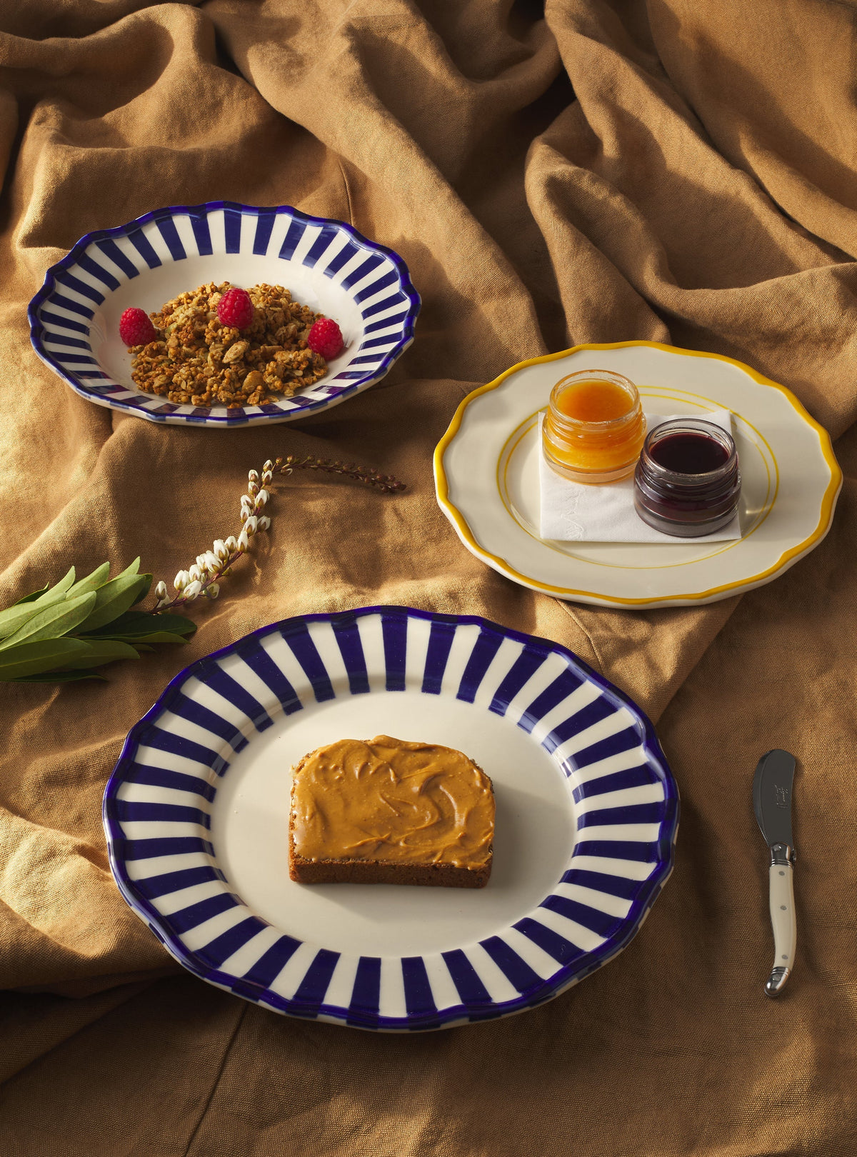 12 Piece Mixed Dinnerware Set with Pasta Bowl - RGR-