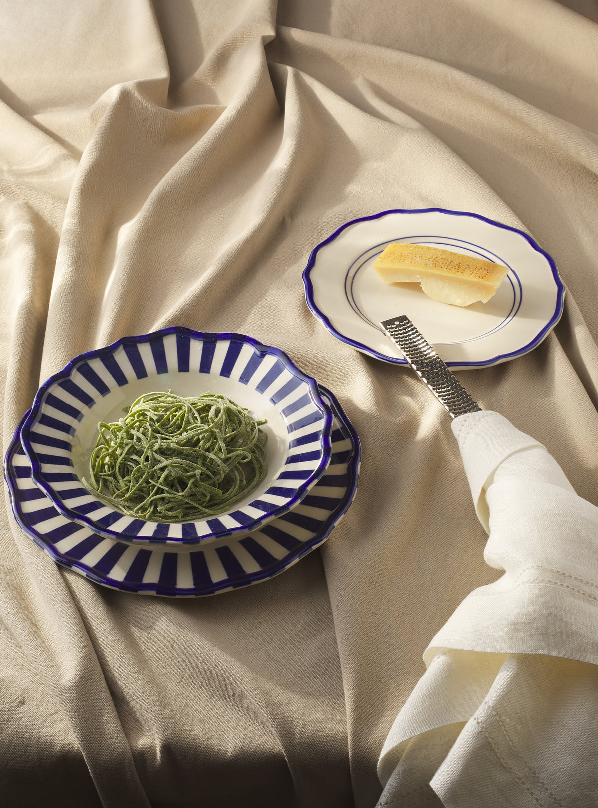 12 Piece Mixed Dinnerware Set with Pasta Bowl - RJR-