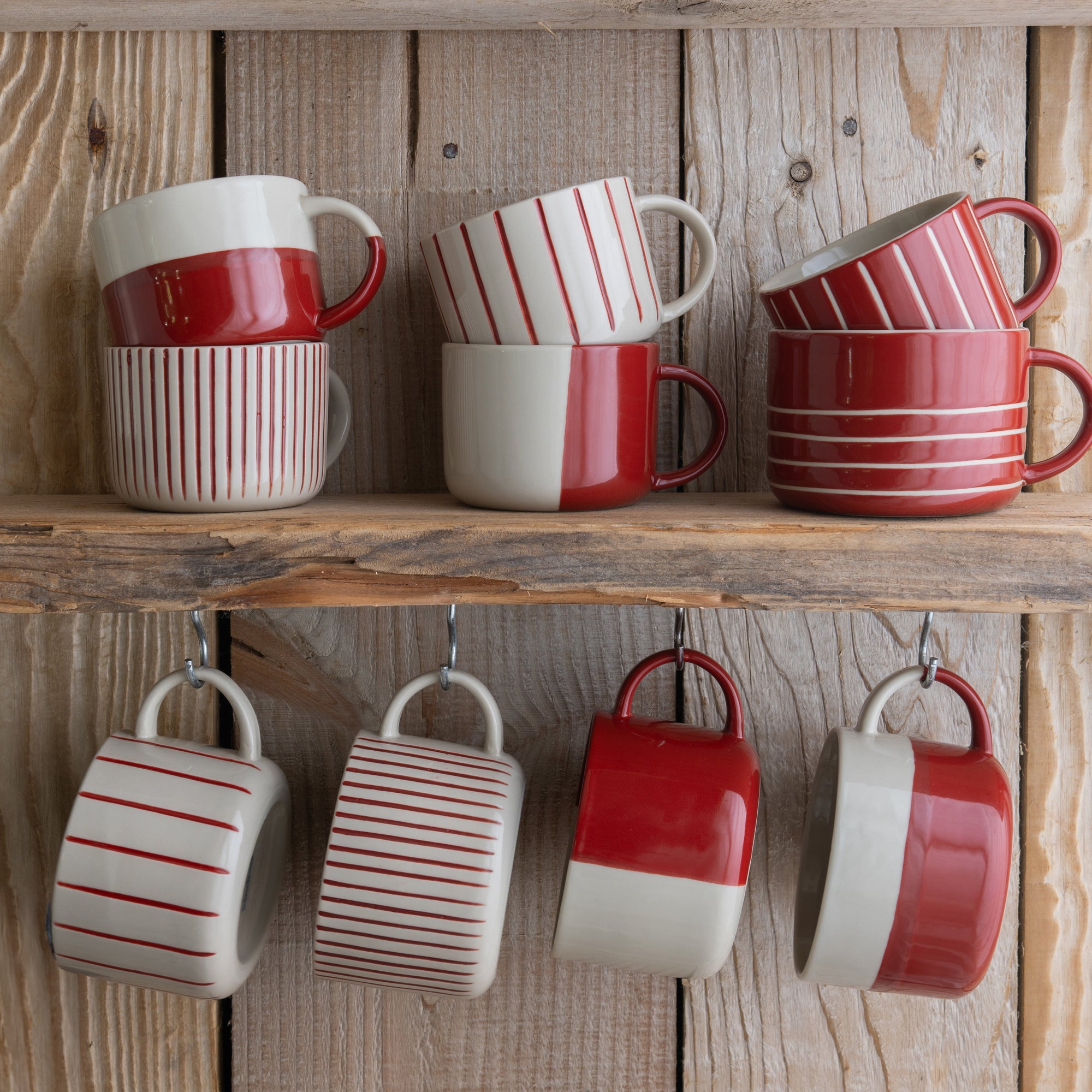 Rue Mug - Earth Red - Large (Set of 2)