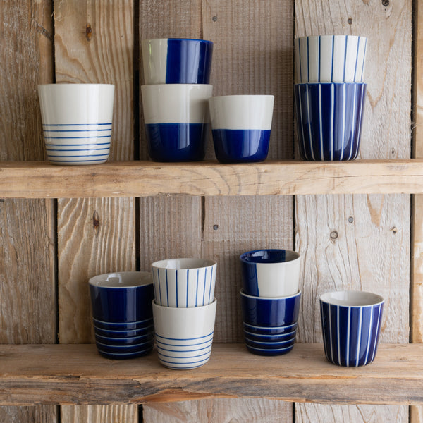 Sorrel Beaker - Brushed Indigo Blue - Small (Set of 2)