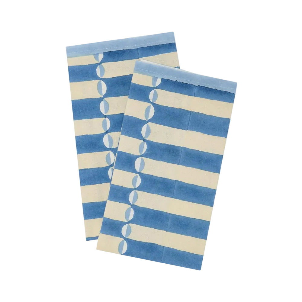 Napkin Luna Chintz Blue Blue