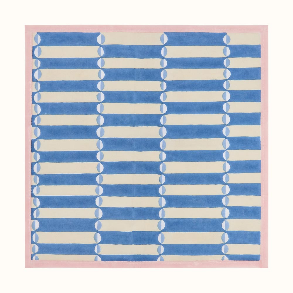Napkin Luna Chintz Blue Pink