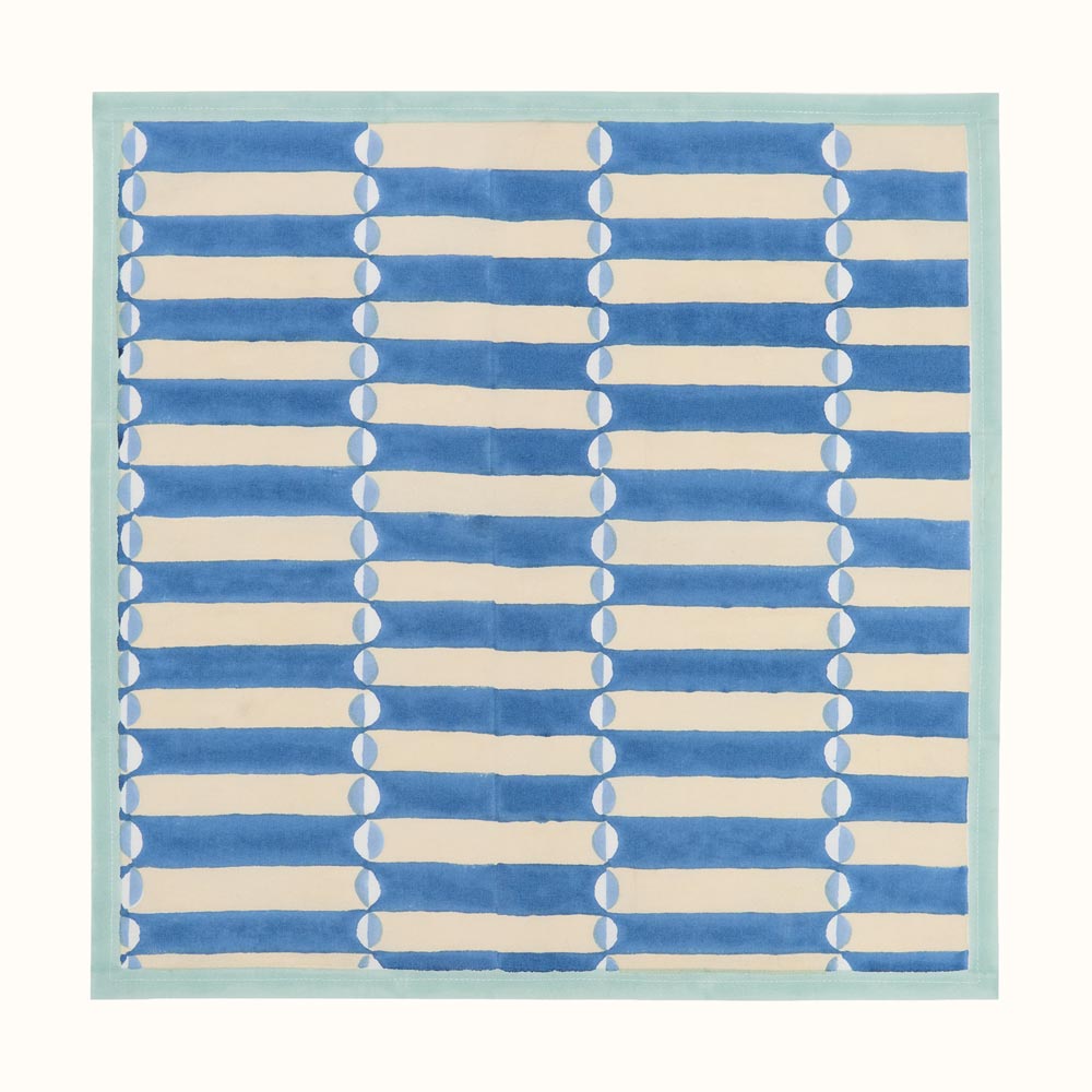 Napkin Luna Chintz Blue Turquoise