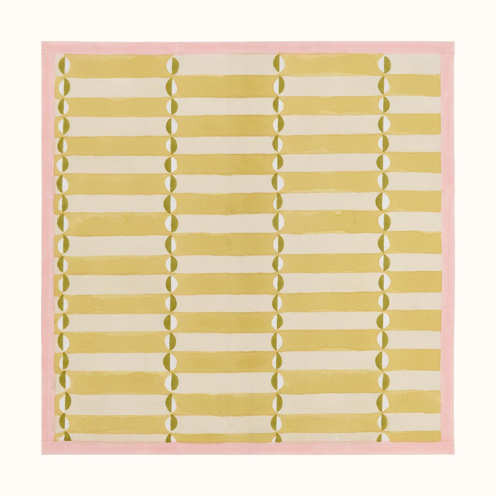 Napkin Luna Yellow Pink